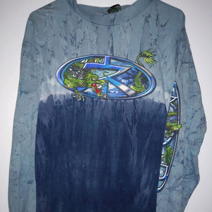 Global Generation ls M T-shirt dragon tie dye